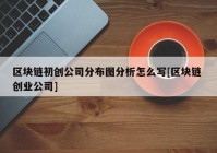区块链初创公司分布图分析怎么写[区块链 创业公司]